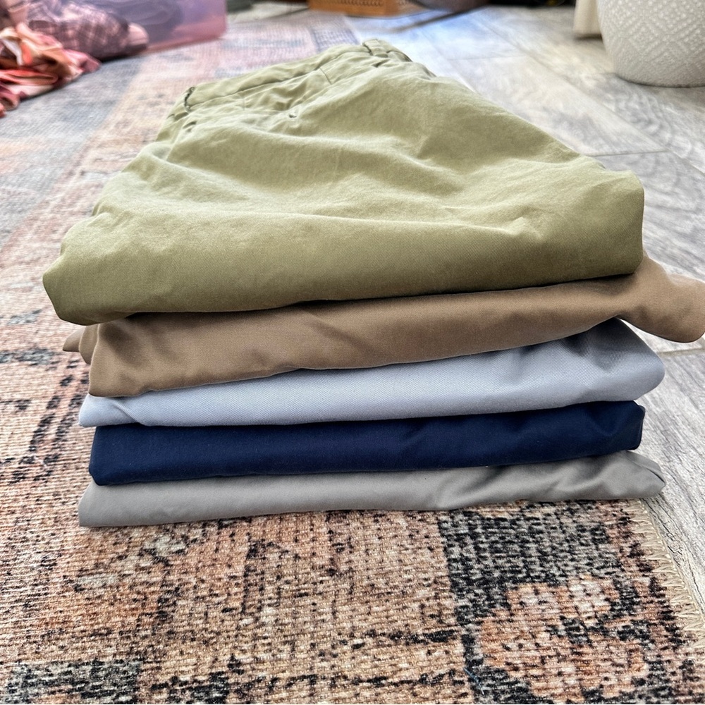 Mens Bonobos Pants BUNDLE Khaki Navy Grey sz 31/30 - Picture 3 of 7